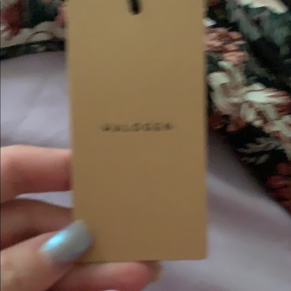 Halogen Double V-Neck High Low Top - Picture 5 of 6